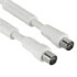 Hama Antenna Cable w/ Ferrite Cores 90 dB, 15 m, White  (00043541)