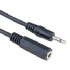 Hama Video Extension Cable 3.5 mm Male Plug Mono-3.5 mm Female Jack Mono, 1.8 m (00043324)