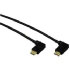 Hama HDMI Connecting Cable, 90 Plug - 90 Plug, 3 m (00043513)