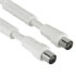 Hama Antenna Cable w/ Ferrite Cores 90 dB, 1.5 m, White (00043568)