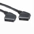 Hama Scart Cable Scart Male Plug - Scart Male Plug, 1 m, 21-pin Connected (00047416)