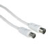 Hama Antenna Cable Coaxial Male Plug - Coaxial Female Jack, 15 m, 75 dB (00042966)