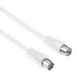 Hama Antenna Cable Coaxial Male Plug - Coaxial Female Jack, 15 m, 85 dB (00043566)