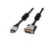 Digitus HDMI connection cable, Type A - DVI-D(24+1), metal (AK-108012)