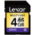 Lexar 4GB SDHC Card (LSD4GBASBEU)
