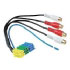 Hama Adapter Mini ISO 6-pin - 4 RCA (phono) Sockets (00043659)