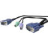 Startech.com 15 ft Ultra-Thin Ps/2 3-in-1 KVM Cable (SVECON15)