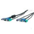 Startech.com 10 ft Black PC99 3-in-1 Console Extension Cable  (3N1PSEXT10BK)