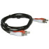 Microconnect 2xRCA - 2xRCA (3m) (AUDCC3)