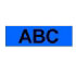 Brother Labelling Tape - 12mm, Black/Blue, Blister (M-K531BZ)