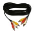 Belkin Triple Pack Phono to Phono Cables, 3m (F8V3016AEA3M-G)