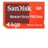 Sandisk Memory Stick PRO Duo 4GB (SDMSG-4096)