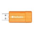 Verbatim PinStripe USB Drive 4GB - Volcanic Orange (47394)
