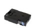 Brother Gloss Laminated Labelling Tape - 12mm, Black/Clear (TC-101)