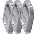 Canon Ink Tank PFI-703 Cyan (3 Pack) (2964B003AA)