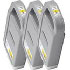 Canon PFI-703Y Ink Tank (3 Pack) (2966B003AA)