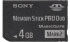 Sony 4GB MS PRO DUO MEM  (MSMT4G-POUCH)