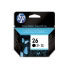 Cartucho negro de inyeccin de tinta HP 26, alta capacidad (51626AE#241)