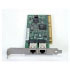 Adaptador de servidores Gigabit PCI-X 1000T de puerto dual HP NC7170 de bajo perfil (383738-B21)