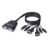 Belkin Omniview 2-Port KVM Switch + built-in cables (F1DK102PEA)