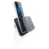 Philips ID5551B Lnea compacta, negro Telfono inalmbrico con contestador automtico (ID5551B/23)