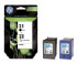 Cartuchos de impresin para inyeccin de tinta en paquetes combinados HP 21/22 (SD367AE#442)