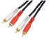 Nilox Audio 1m 2x RCA M/M (07NXAU01RC201)