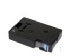 Brother Gloss Laminated Labelling Tape - 12mm, Black/Blue (TC-501)